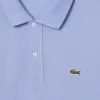Polo Lacoste Regular Fit Algodon Azul Violeta