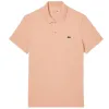 Polo Lacoste Regular Fit Algodon Bege Coral