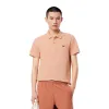 Polo Lacoste Regular Fit Algodon Bege Coral