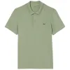 Polo Lacoste Regular Fit Algodão Tomilho Verde