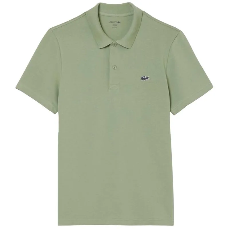 Polo Lacoste Regular Fit Algodão Tomilho Verde