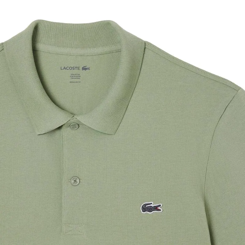 Polo Lacoste Regular Fit Algodão Tomilho Verde