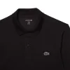 Polo Manga Larga Lacoste Regular Fit Algodon Negro