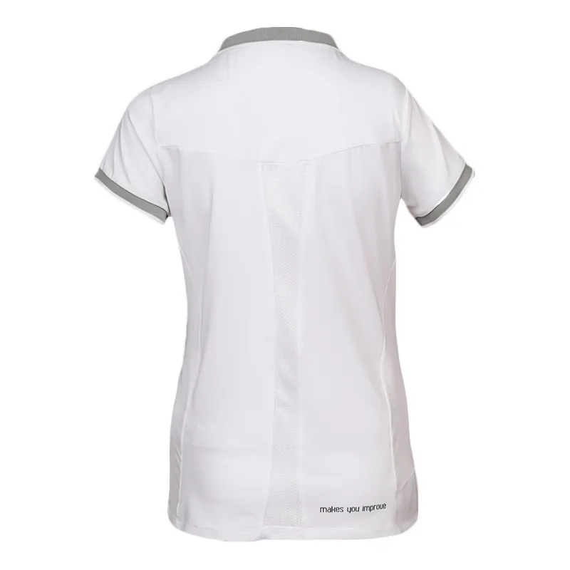 Camisa Polo Feminina Nox Meta 10TH Anniversary Branca