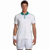 Polo Nox Pro Blanco Verde Ivy