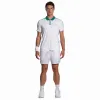 Polo Nox Pro Blanco Verde Ivy
