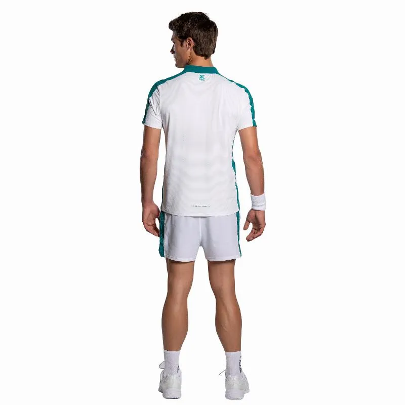 Polo Nox Pro Blanco Verde Ivy