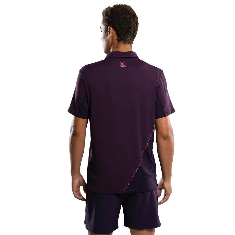 Camisa Polo Roxa Escura Nox Pro