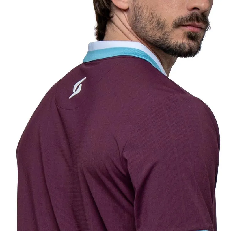 Camisa Polo Siux Apex 26 Borgonha