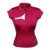 Polo Varlion M/C MD13W02 Magenta Mujer