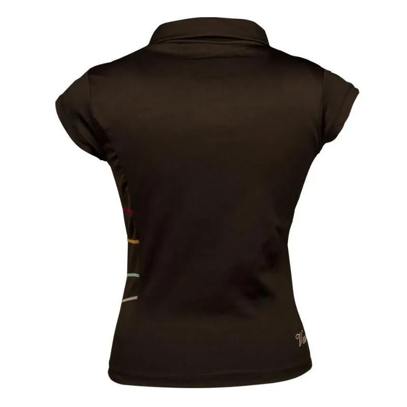 Polo Varlion M/C MD13W02 Negro Mujer