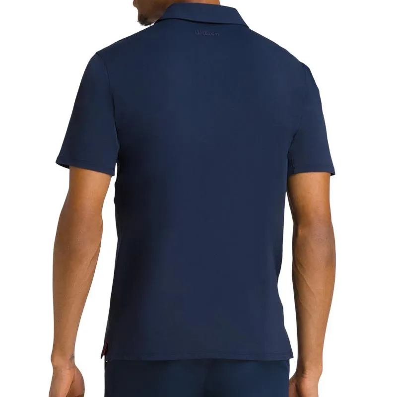 Polo Wilson League Azul Marino