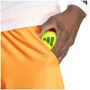 Shorts Laranja Adidas Club 2 em 1