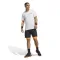 Short Adidas Club 2 en 1 noir orange