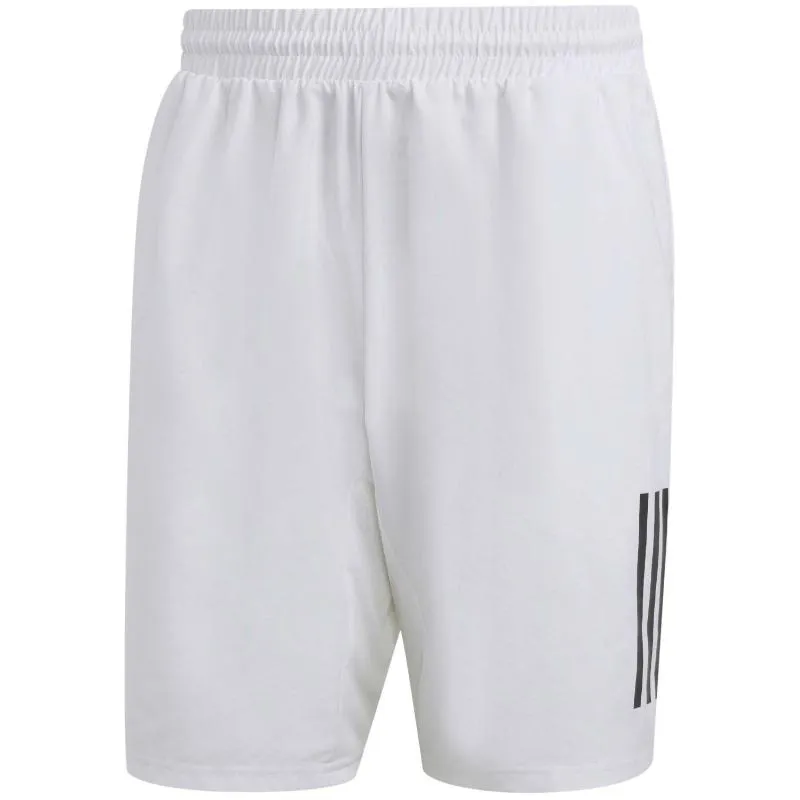 Adidas Club 3-Stripe Shorts branco preto