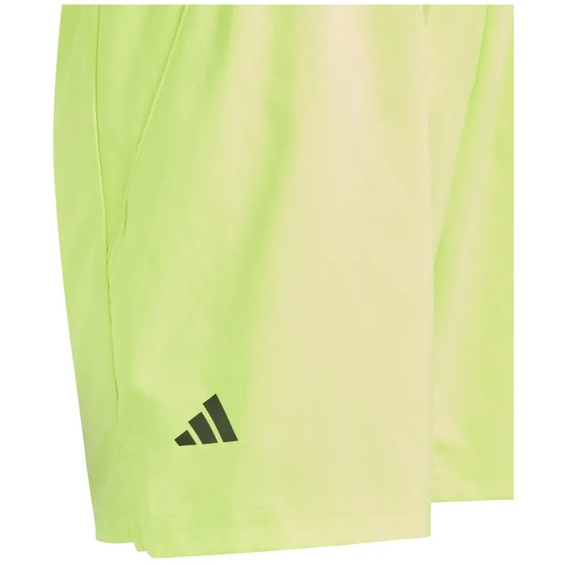 Kurze Adidas Club 3 Streifen Lucid Limon Junior