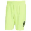 Calções Adidas Club 3 Stripes Lucid Limon Negro