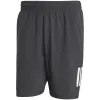 Calções Adidas Club 3 Stripes Negro Blanco