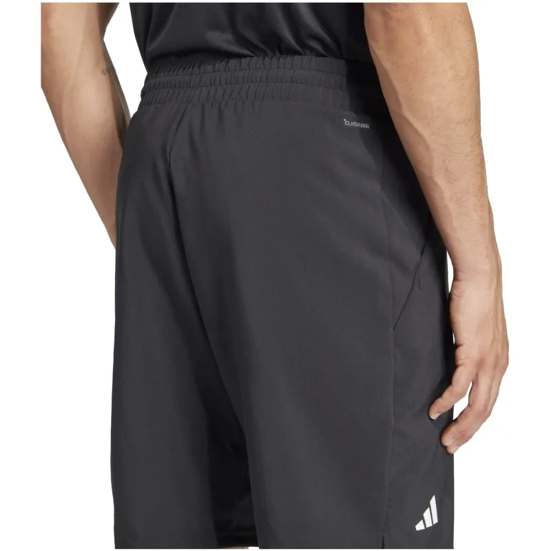 Calções Adidas Club 3 Stripes Negro Blanco