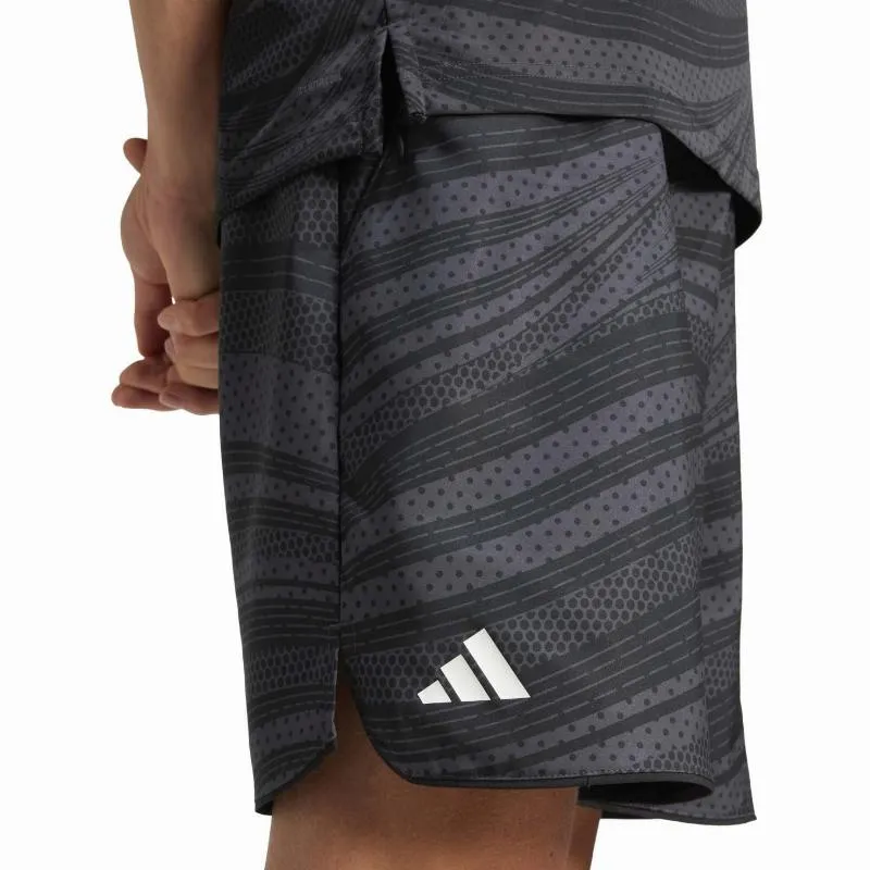 Calcões Adidas Club Graphic Carbon Negro