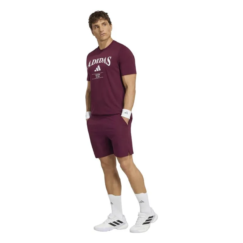 Kurze Adidas Ergo 7 Granate