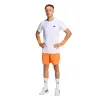 Adidas Climacool orangeweiße Tennisshorts