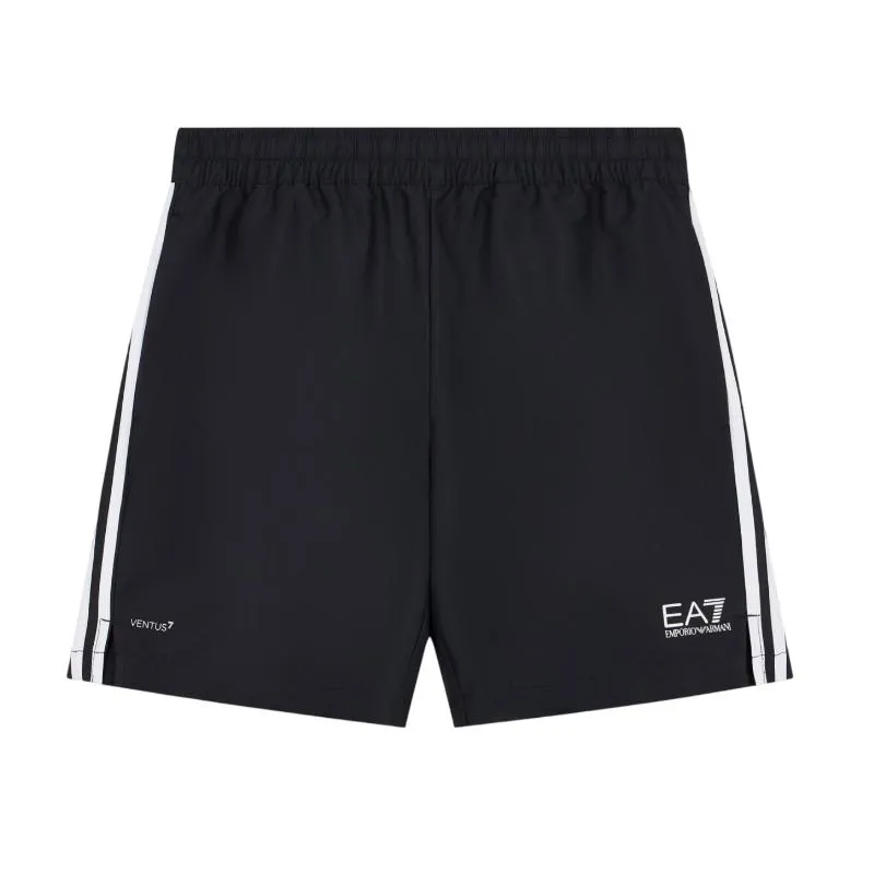 Short Armani EA7 Ventus 7 Tennis Pro Regular Negro