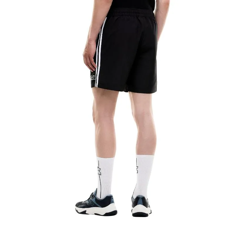 Short Armani EA7 Ventus 7 Tennis Pro Regular Negro