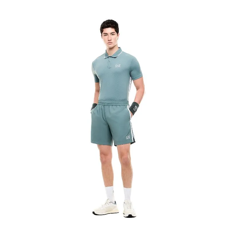 Short Armani EA7 Ventus 7 Tennis Pro Regular Verde