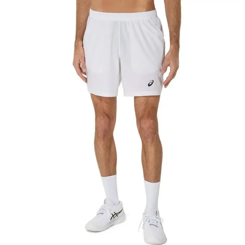 Short Asics Court 7IN Blanco