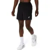 Short Asics Tribunal 7IN Negro Blanco
