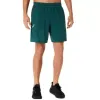 Partida curta de Asics 7IN Verde Oscuro