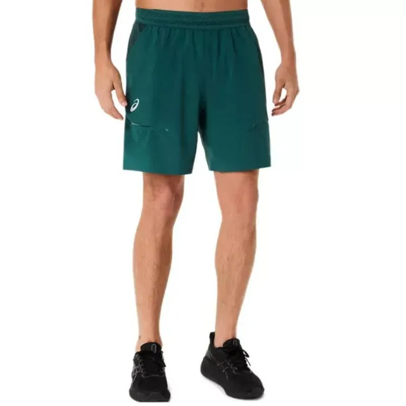 Partida curta de Asics 7IN Verde Oscuro