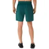 Partida curta de Asics 7IN Verde Oscuro