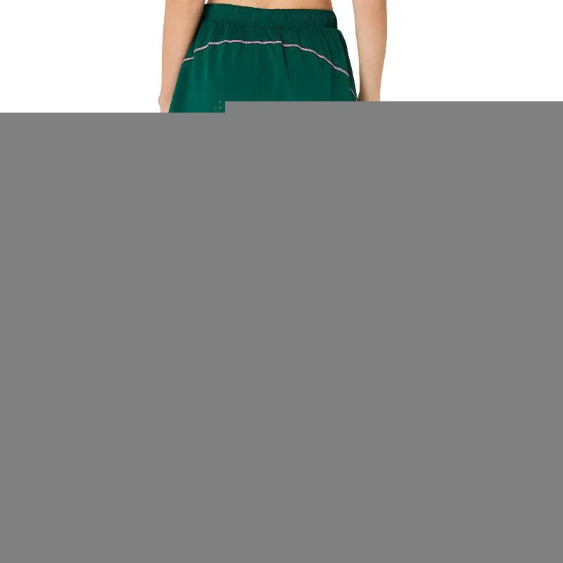 Short Asics Padel Court 2In1 Verde Mujer