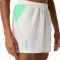 Short Asics Padel Court 7IN Blanco Crema Verde