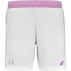 Short Babolat Juan Lebron Blanco Rosa