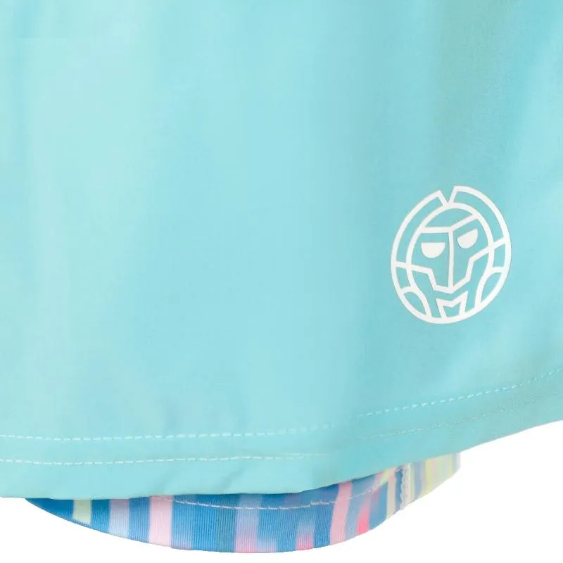 Curta Bidi Badu Good Melbourne Impresso 2In1 Aqua Mix