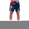 Badu New York 7 polegadas azul escuro vermelho Bidi shorts