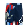 Badu New York Shorts Bidi Júnior Azul Escuro Vermelho