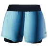 Short Bidi Badu Spectrum 2 em 1 Impresso Azul Oscuro Aqua Mujer