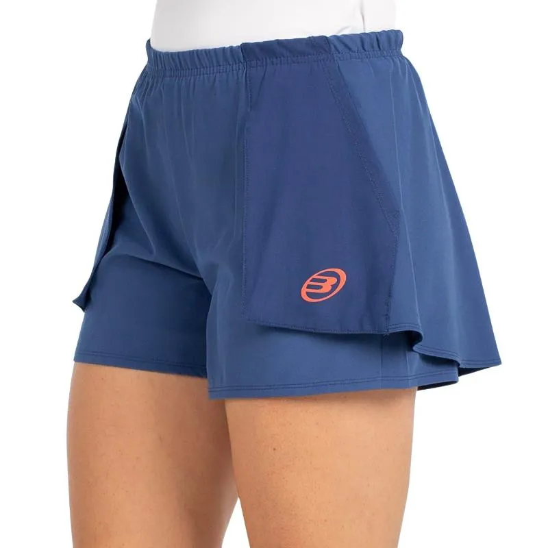 Shorts Femininos Bullpadel Chalan Shadow Blue