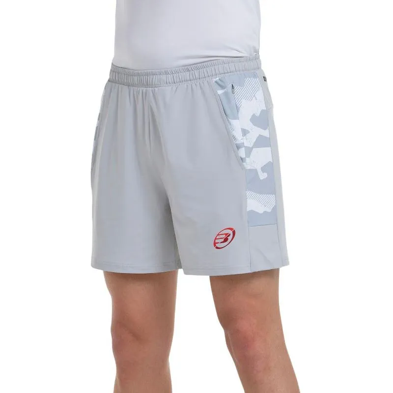Calções Bullpadel Entrimo Cinzento Claro