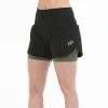 Short Bullpadel Jonio Negro Mujer