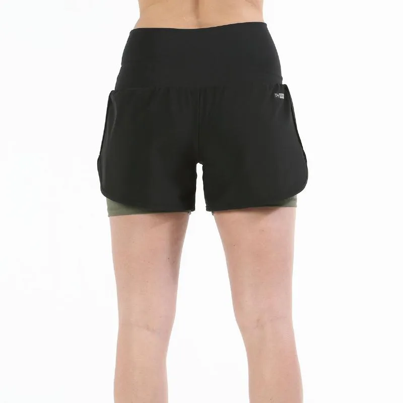 Short Bullpadel Jonio Negro Mujer