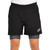 Bullpadel Manzan Black Shorts