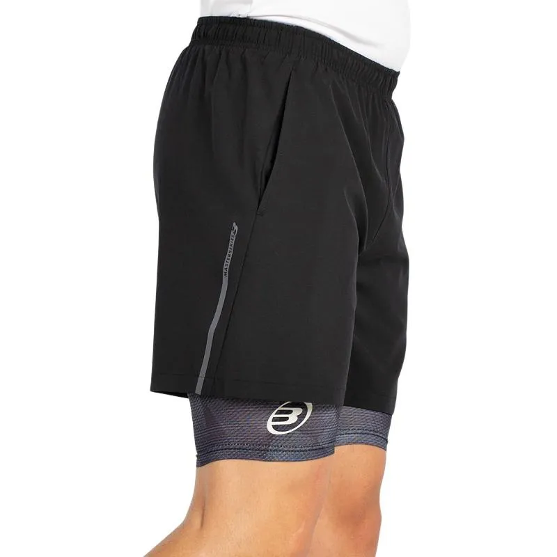 Bullpadel Manzan Black Shorts