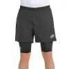 Calções Bullpadel Meta Black