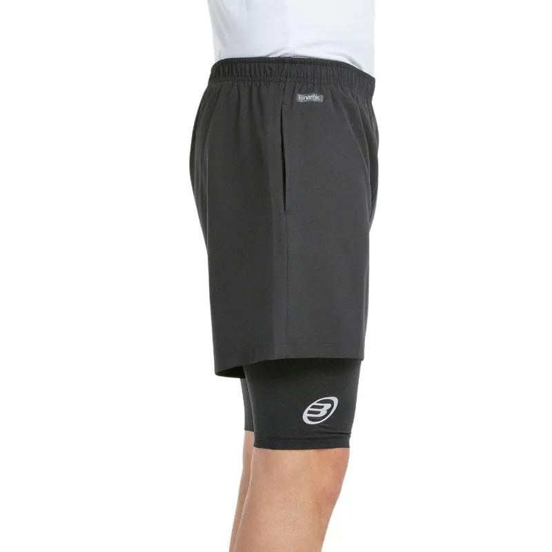 Calções Bullpadel Meta Black
