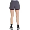Pantaloncini Bullpadel Orfeu in asfalto femminile